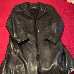 Andrew Marc leather coat